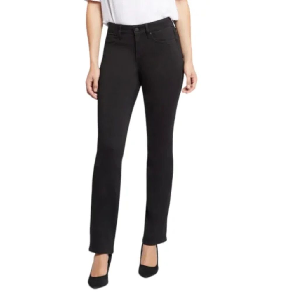 NYDJ black jeans lift tuck